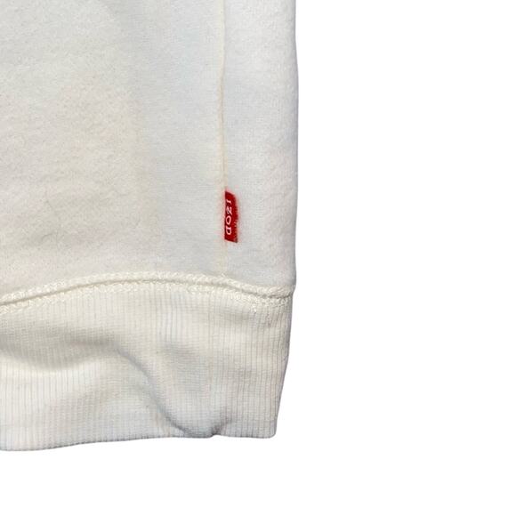 Izod Off White Cream Sweatshirt - Picture 2 of 7